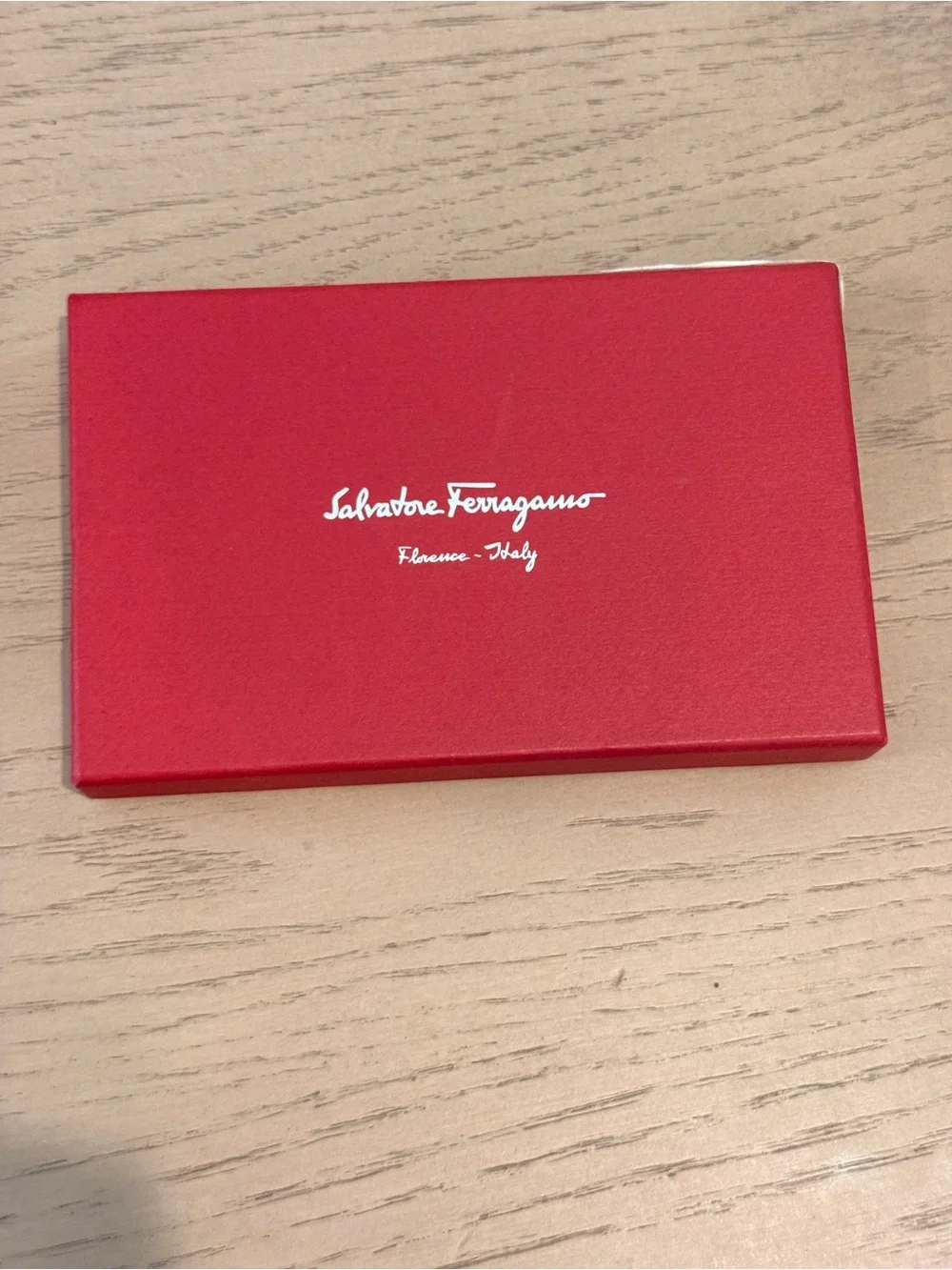 Salvatore Ferragamo Navy‎ Leather Zip Wallet with Gold Gancini Accent